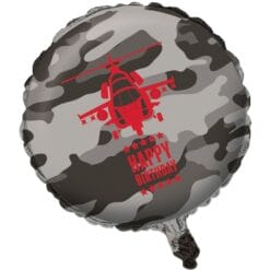 18" RND Operation Camo Foil Balloon
