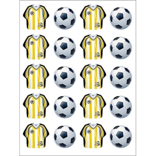 Soccer Stickers 4Shts