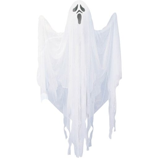 Super Ghost W/Face Hanging 63&Quot;