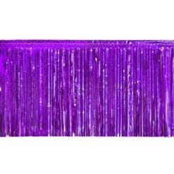 Fringe Banner, Purple 10FTx15" 1PLY