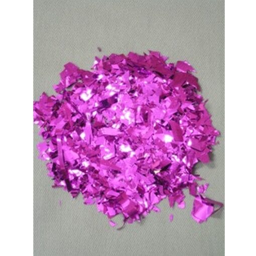 Confetti Magenta Metalic 1Lb Bag