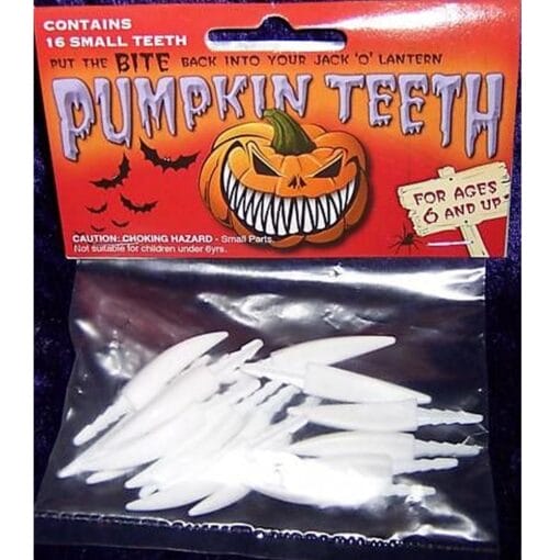 Pumpkin Teeth Small