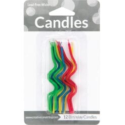 Crazy Curl Primary Candles 12CT
