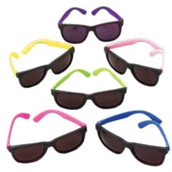 Neon Rubber Sunglasses