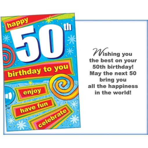 Gc Happy 50Th Birthday To You