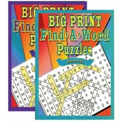 Puzzle Book, Big Print Find-A-Word
