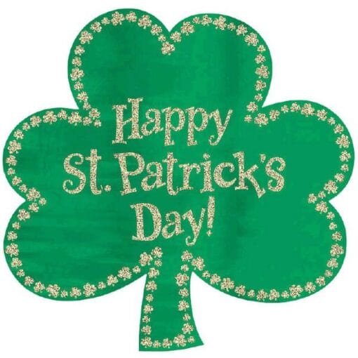 St. Patrick'S Day Cutout 15&Quot;W X 14.5&Quot;H