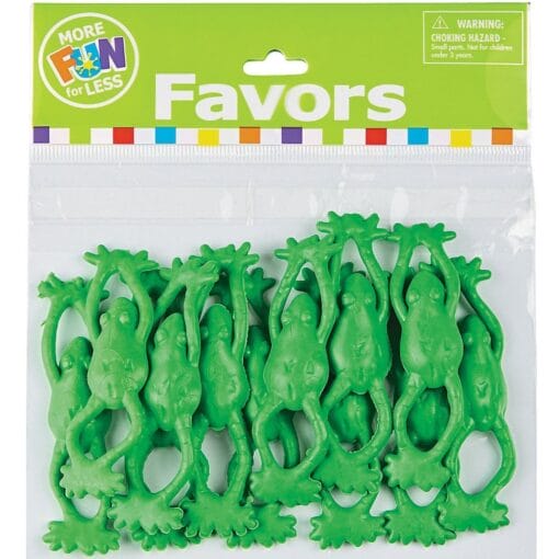 Flying Stretchable Frogs 12Pc