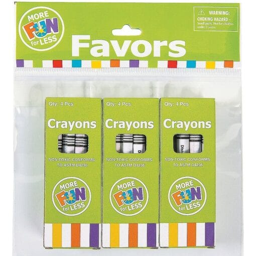 Crayons 4Pc/Box 6Ct