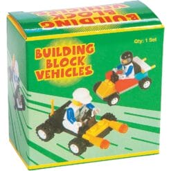 Race Day Vehicle Building Block Kit