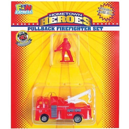 Pull Back Firefighter Set