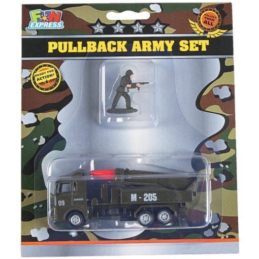 Pull Back Army Set