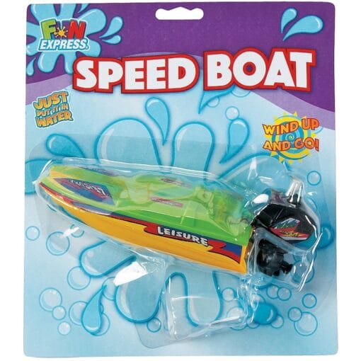 Speed Boat Wind Up Astd