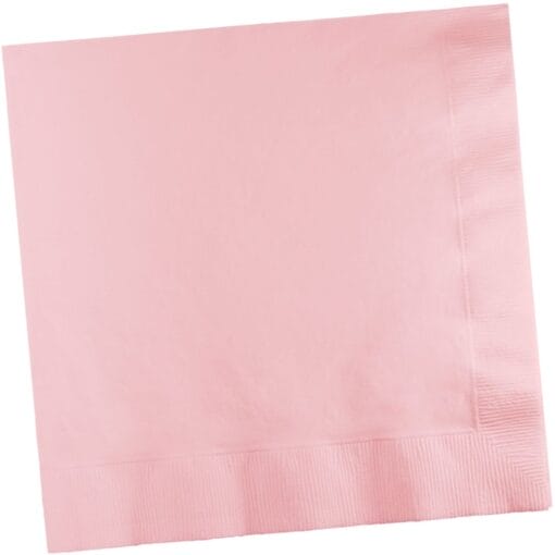 Classic Pink Napkin Lunch 50Ct