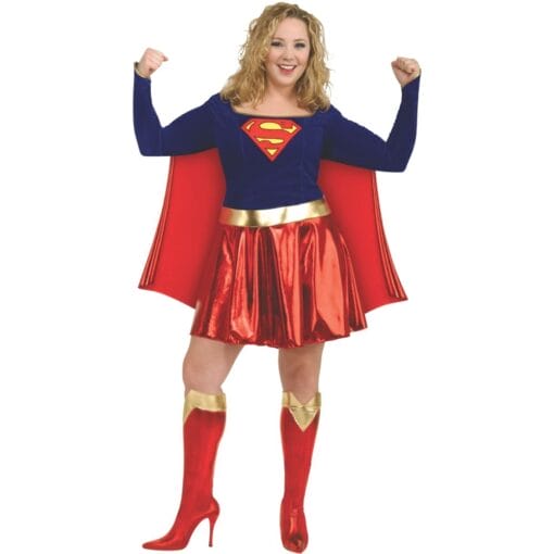 Supergirl Adult Plus Size 14-16
