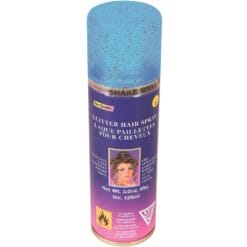 Blue Glitter Temporary Hairspray