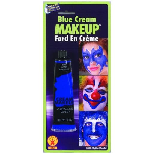 Cream Makeup Blue