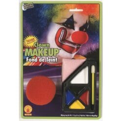 Clown Makeup Kit w/Red Foam Nose