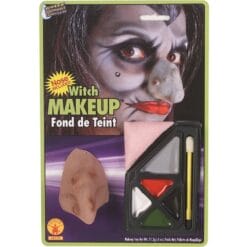 Witch Makeup Kit w/Nose