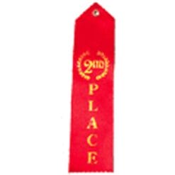 2nd Place Ribbons 12CT
