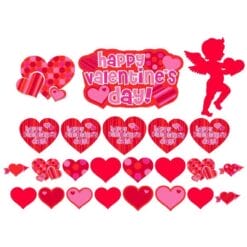 Valentine's Day Cutouts Astd 36CT