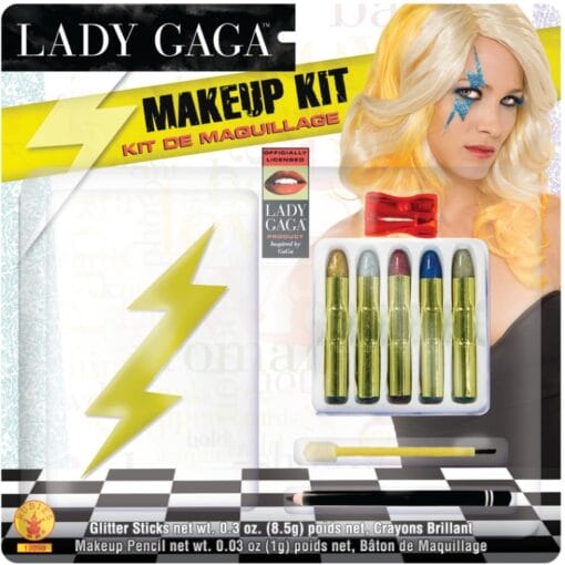 Lady Gaga Lightning Bolt Glitter M/U Kit