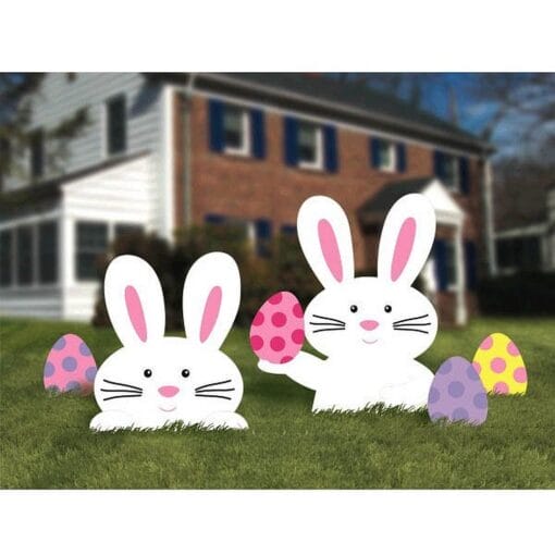 Bunny Yard Signs