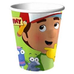 Handy Manny Cups Hot/Cold 9oz 8CT