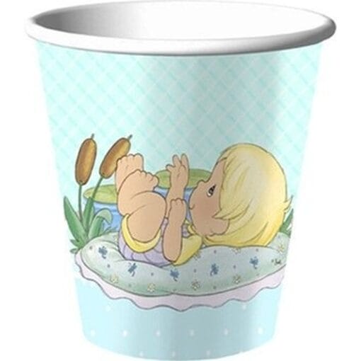 Precious Moments Baby Boy Cups H/C 9Oz