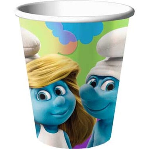 Smurfs Cups Hot/Cold 9Oz 8Ct