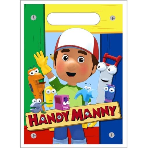 Handy Manny Treat Sacks 8Ct