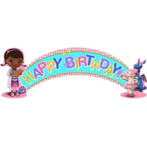 Doc Mcstuffins Birthday Banner