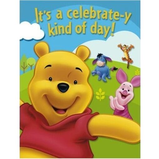 Pooh And Friends Invitations 8Ct