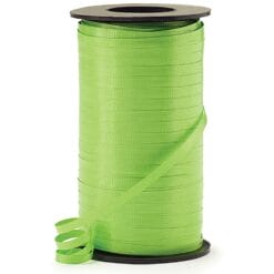 Lime Curling Ribbon 3/16" 500YD