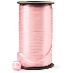 Pastel Pink Curling Ribbon 3/16" 500YD