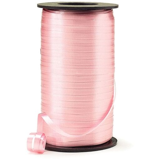 Pastel Pink Curling Ribbon 3/16&Quot; 500Yd