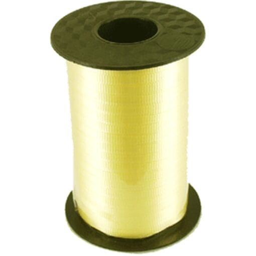 Yellow-Light Curling Ribbon 3/16&Quot; 500Yd