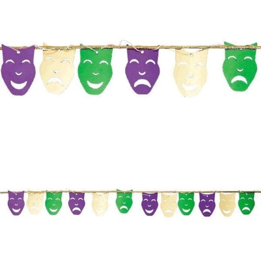 Mardi Gras String Garland