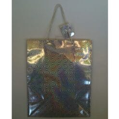 Silver Holographic Gift Bag Large