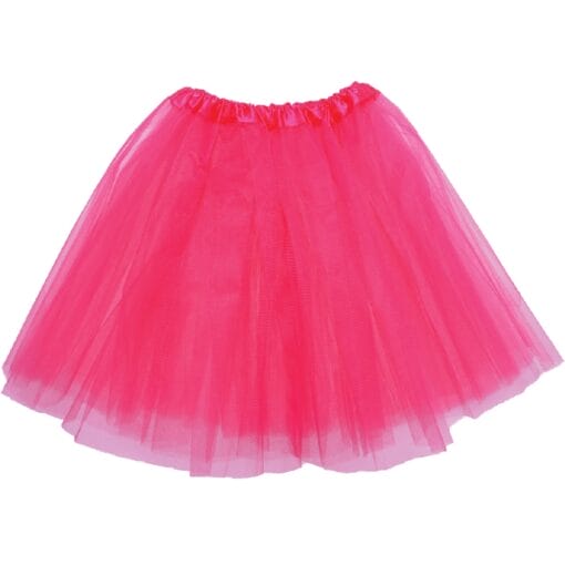 Tutu Neon Pink 3-Layer Child Os