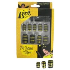 Bee Nails Black/Yellow