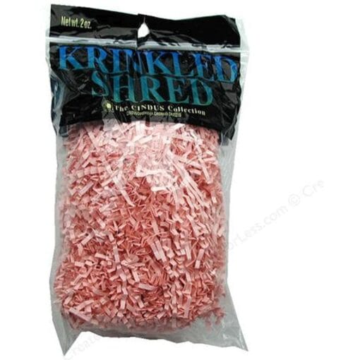 Baby Pink Krinkled Shred