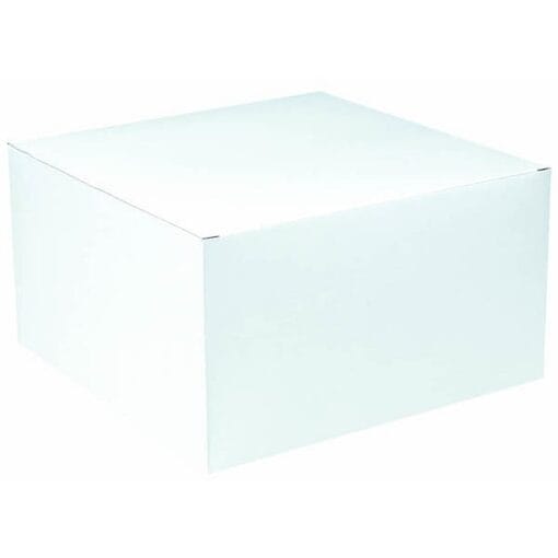 Gift Box White 9X9X5
