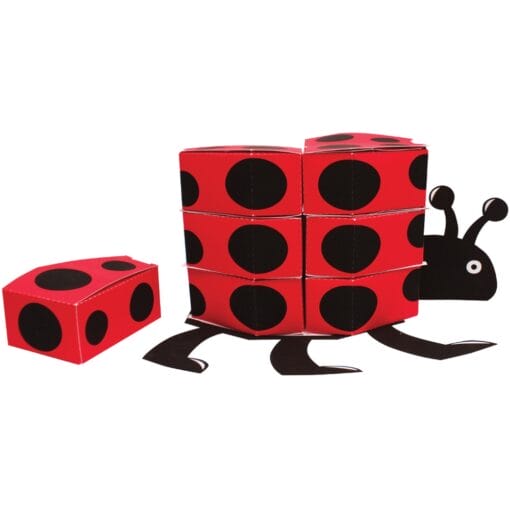 Ladybug Fancy Centerpiece Favor Box Set