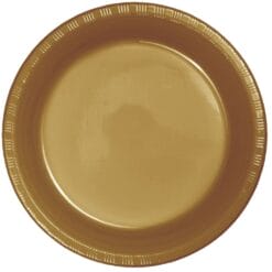 G Gold Plate Plastic 7" 20CT