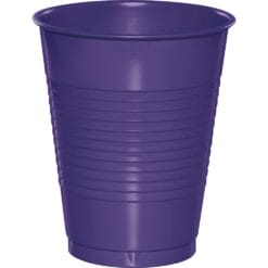 Purple Cups Plastic 16OZ 20CT