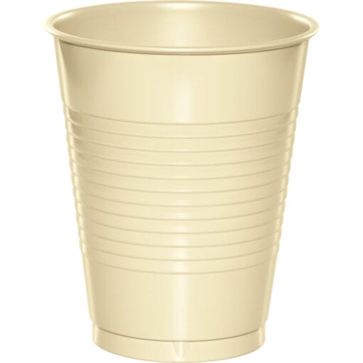 Ivory Cups Plastic 16Oz 20Ct