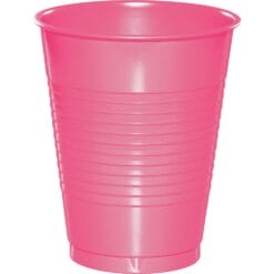 Candy Pink Cups Plastic 16OZ 20CT