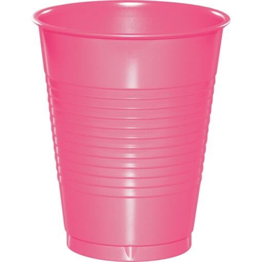 Candy Pink Cups Plastic 16Oz 20Ct