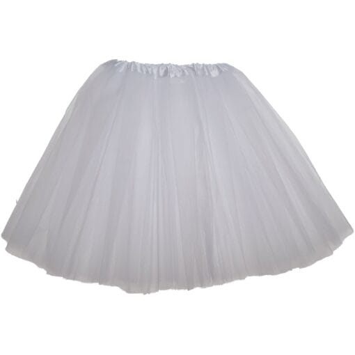 Tutu White 3 Layer Adult Os